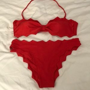 Cupshe Red Bikini